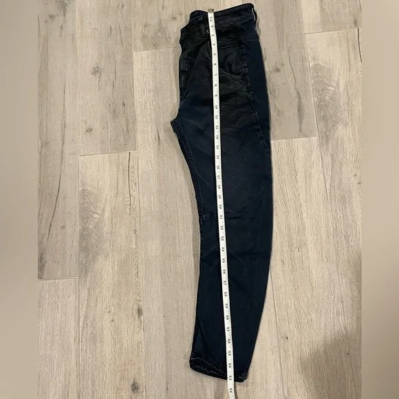 Diesel Fayza Relaxed Boyfriend Jeans Womens 25 Low Waist Ankle Cropped Barrel - Picture 4 of 10